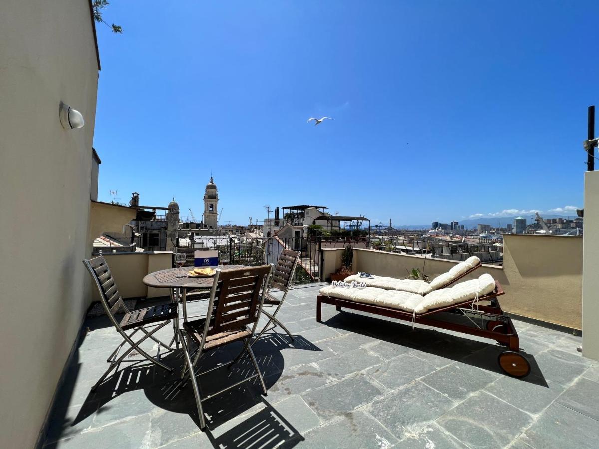 La Terrazza Del Porto Antico By Holiday World Генуя Экстерьер фото